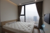 High floor furnished two bedrooms for rent in Vinhome Metropolis, Ba Dinh district, Ha Noi